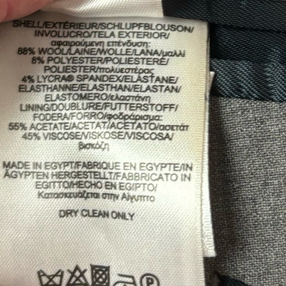 Brooks Brothers 346 Explorer Fitzgerald Fit Wool Gray Blazer Sport Coat Sz 44R - Picture 6 of 9